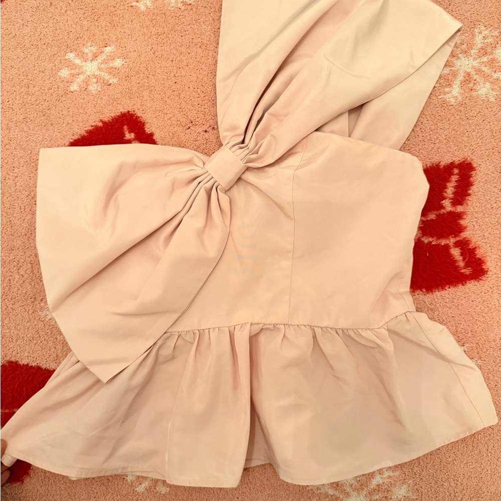 Express light pink Bow Top